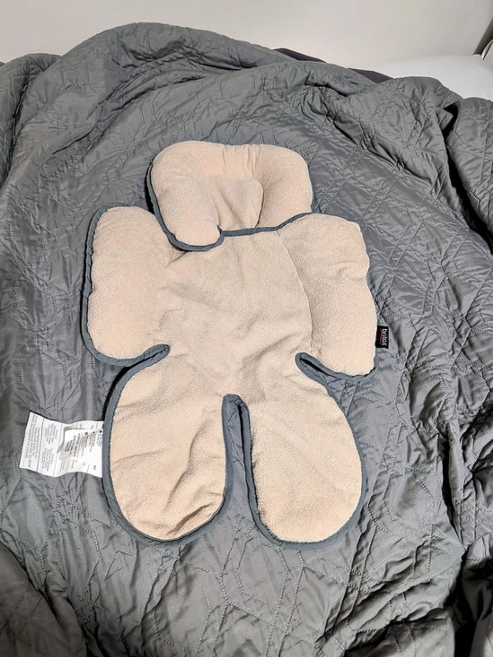 Britax Head & Body Support Pillow Gray & Cream